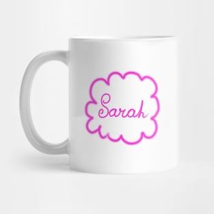 Sarah. Female name. Mug